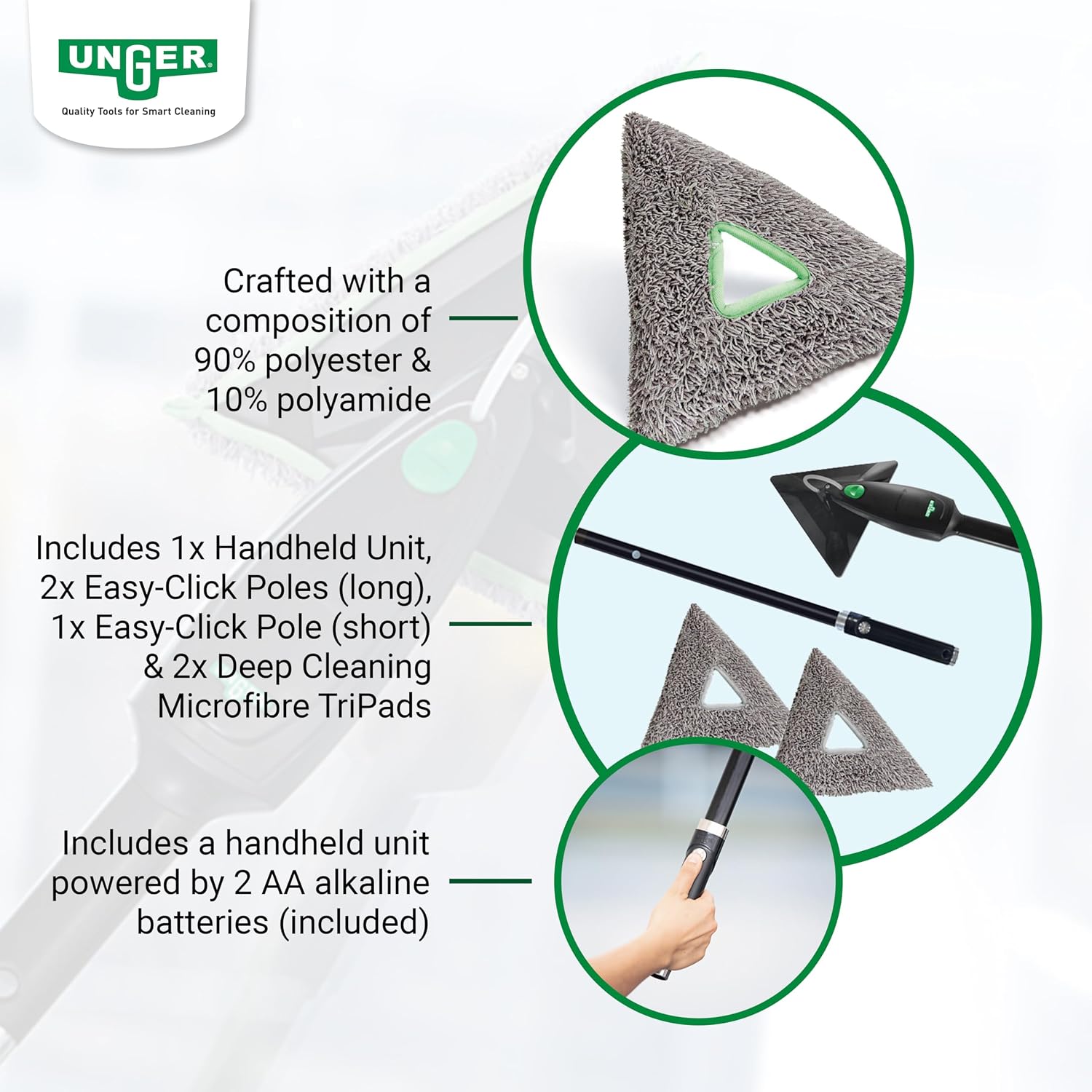 Thumbnail 3 de Unger Stingray Open System 330 Plus Indoor Cleaning Kit