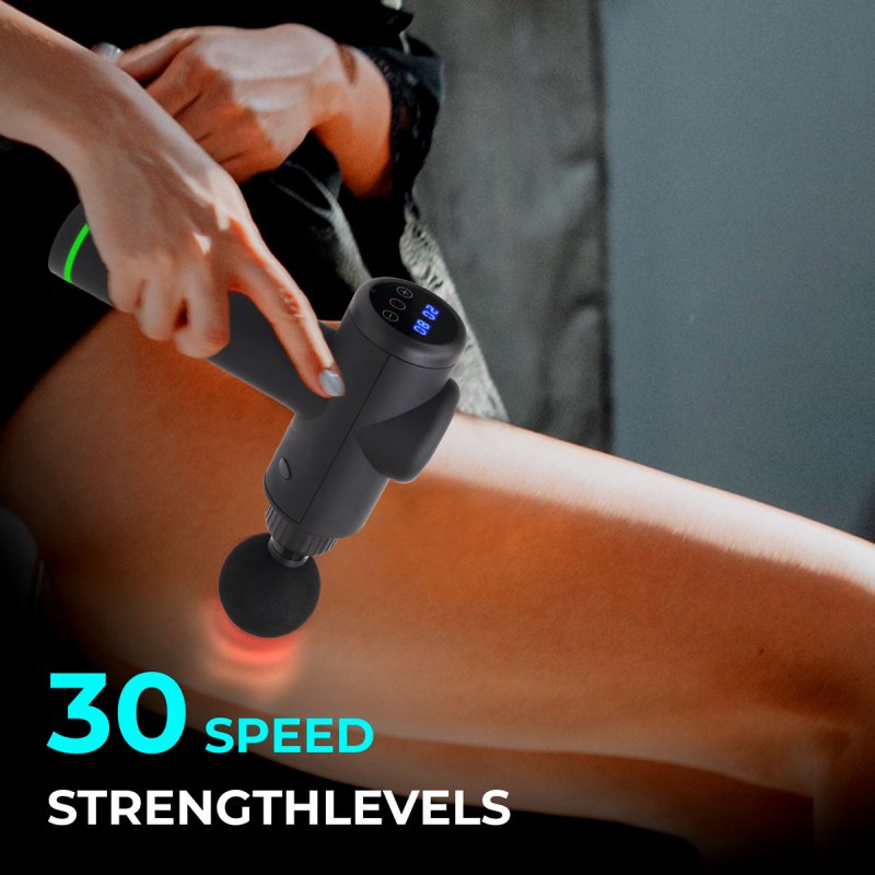 Detalle de Prixton Xtreme Massage Gun Fit pistola de masaje 6 cabezales