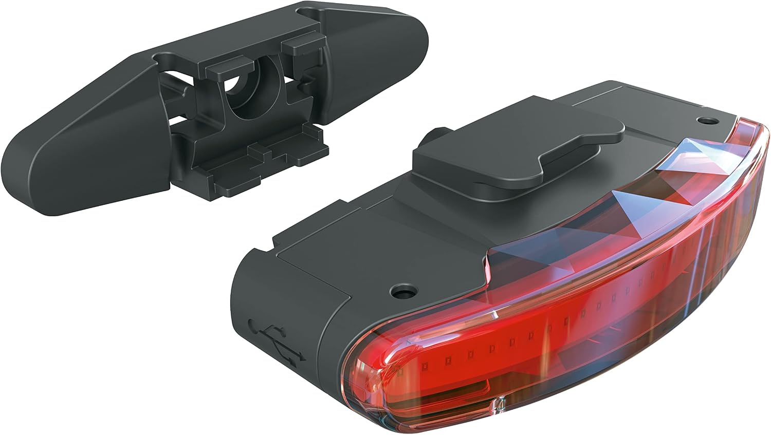 Detalle de SKS GERMANY 11948 INFINITY UNIVERSAL REARLIGHT – tylna lampka LED 30 lm