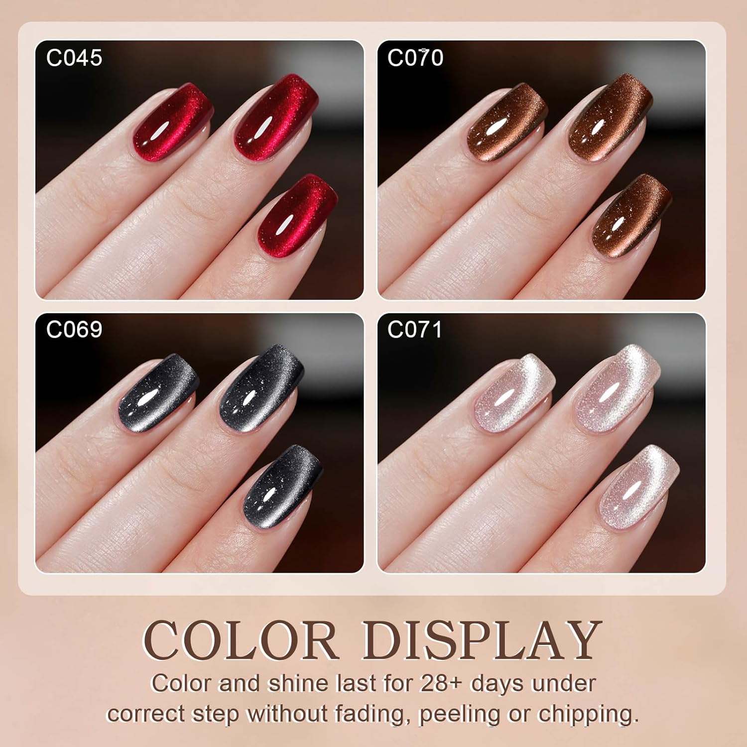 Detalle 2 de YSUVIN UV Cat Eye Nagellack 8 ml đź’…