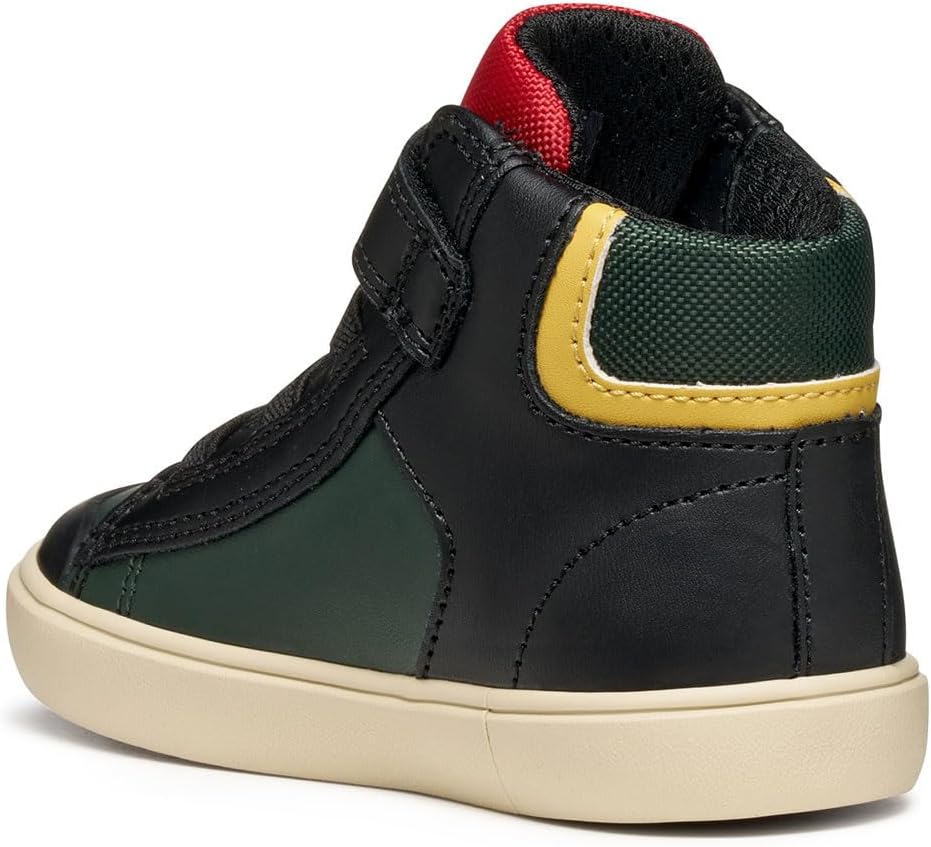 Detalle 2 de Geox Jungen B Gisli Boy CSneaker – atmungsaktiver Sneaker für Jungen mit einfachem Einstieg