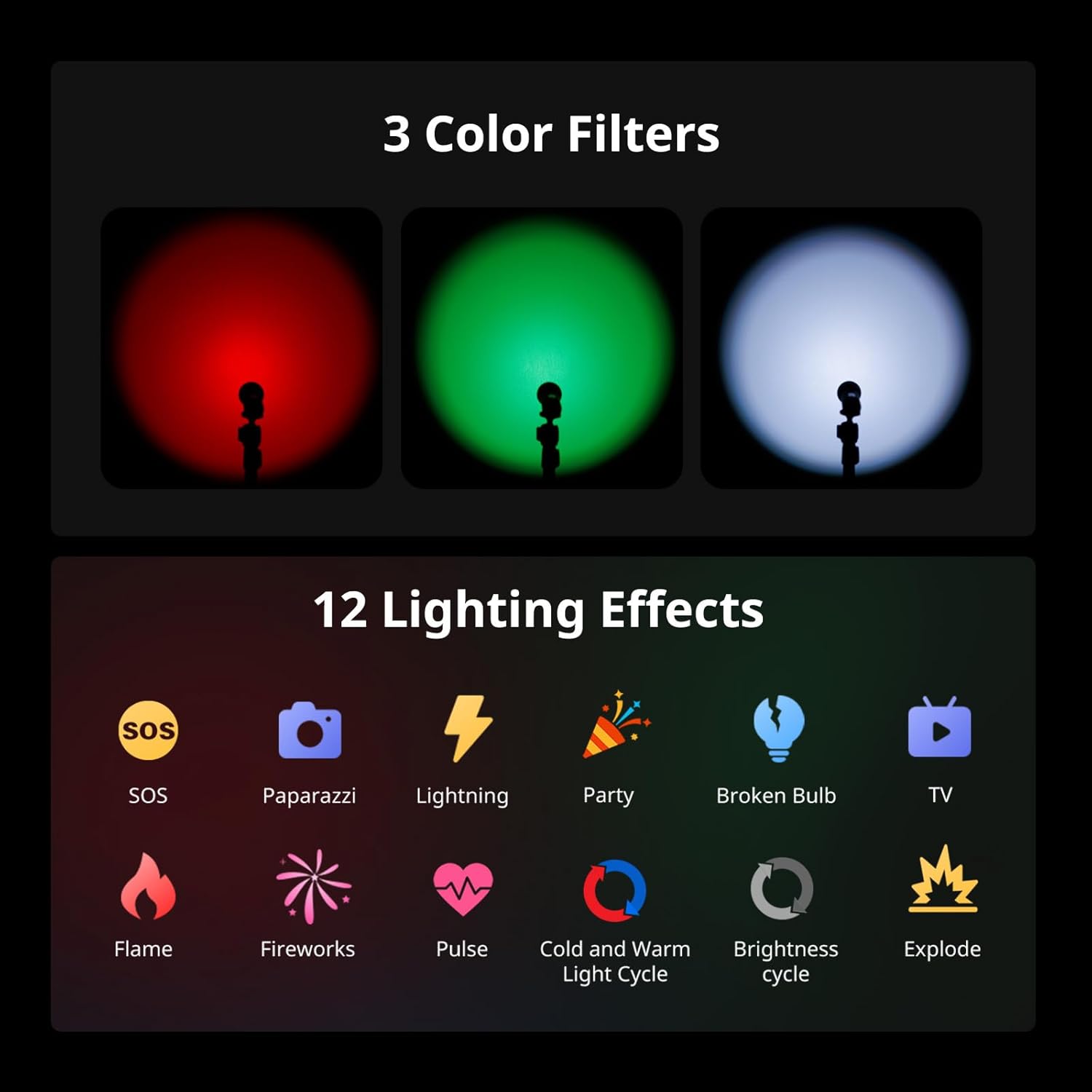 Thumbnail 4 de SmallRig RF 05B Tragbare LED-Taschenlampe für Content Creators