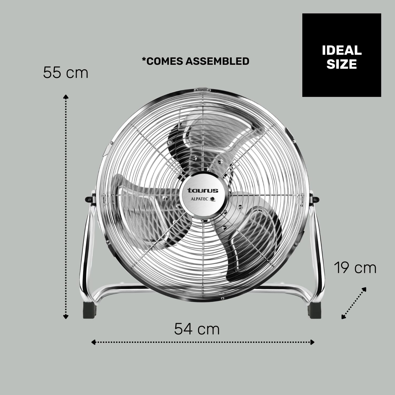 Thumbnail 7 de Taurus Sirocco 18 Ventilador circulador 45cm, silencioso y ajustable 🌬