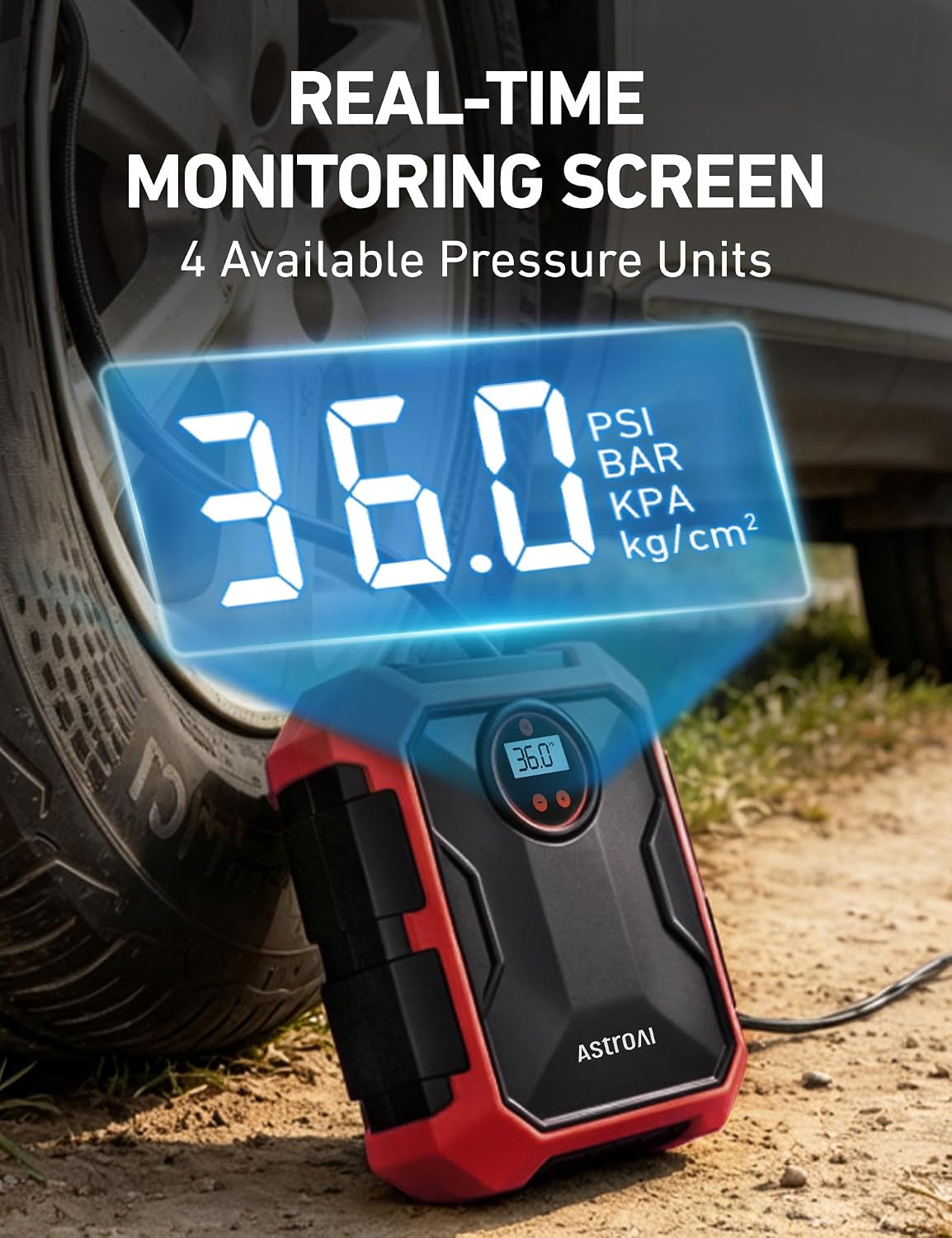 Thumbnail 3 de AstroAI Portable Air Compressor 100PSI