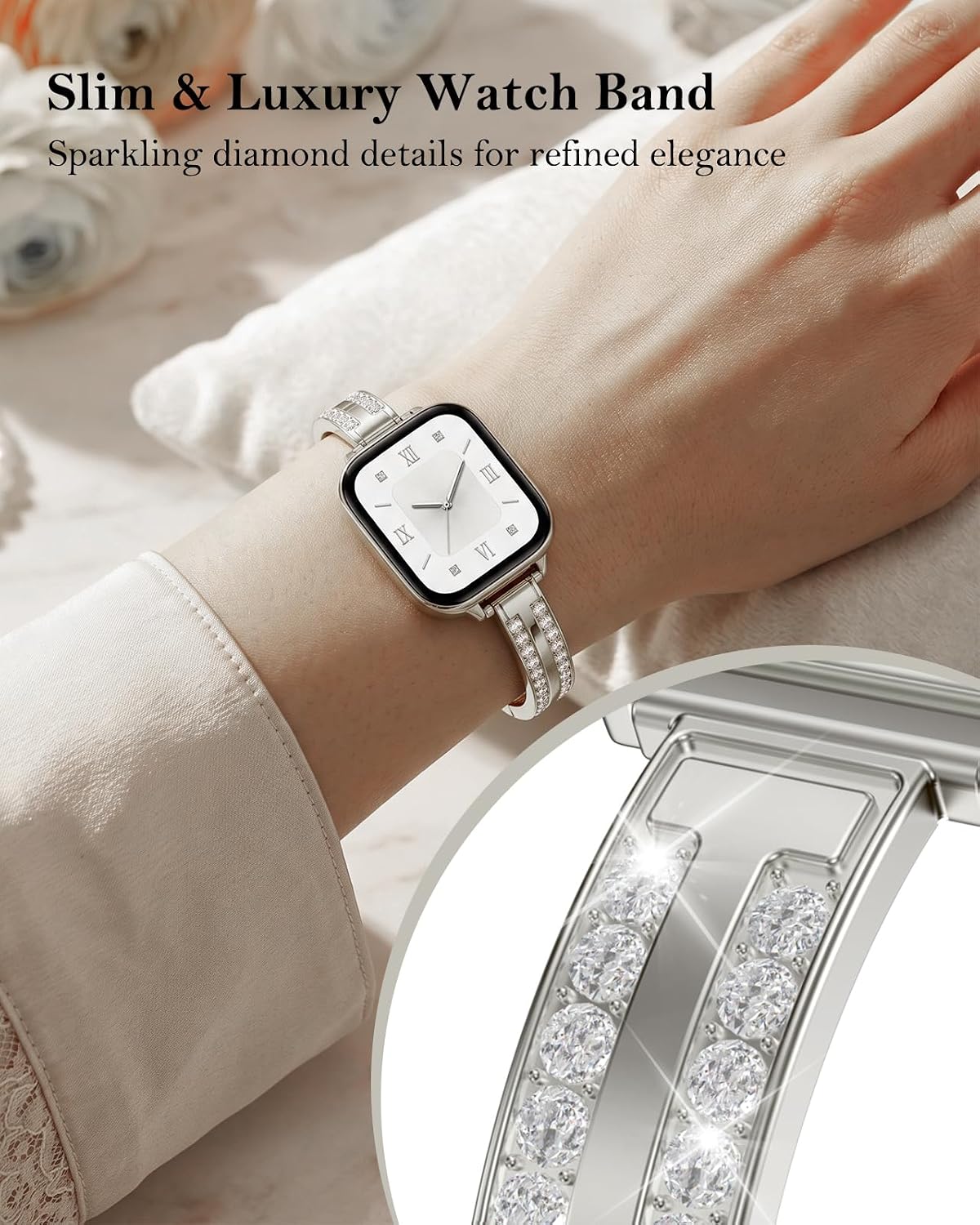 Detalle de Astorgos Apple Watch Band, Stainless Steel