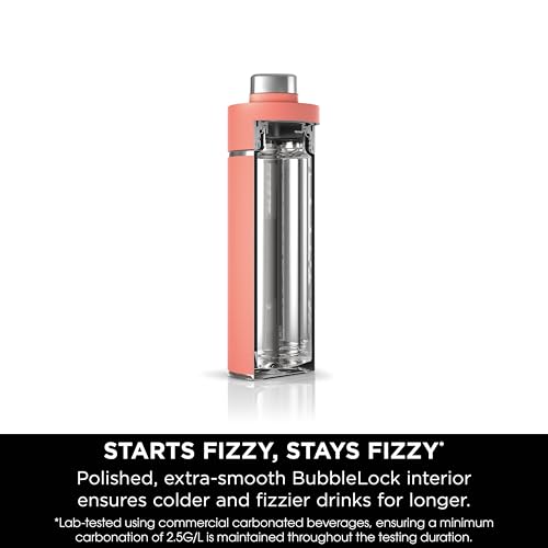 Thumbnail 7 de Ninja Thirsti Water Bottle and Flask 530 ml — Coral (DW1801EUUKPE)