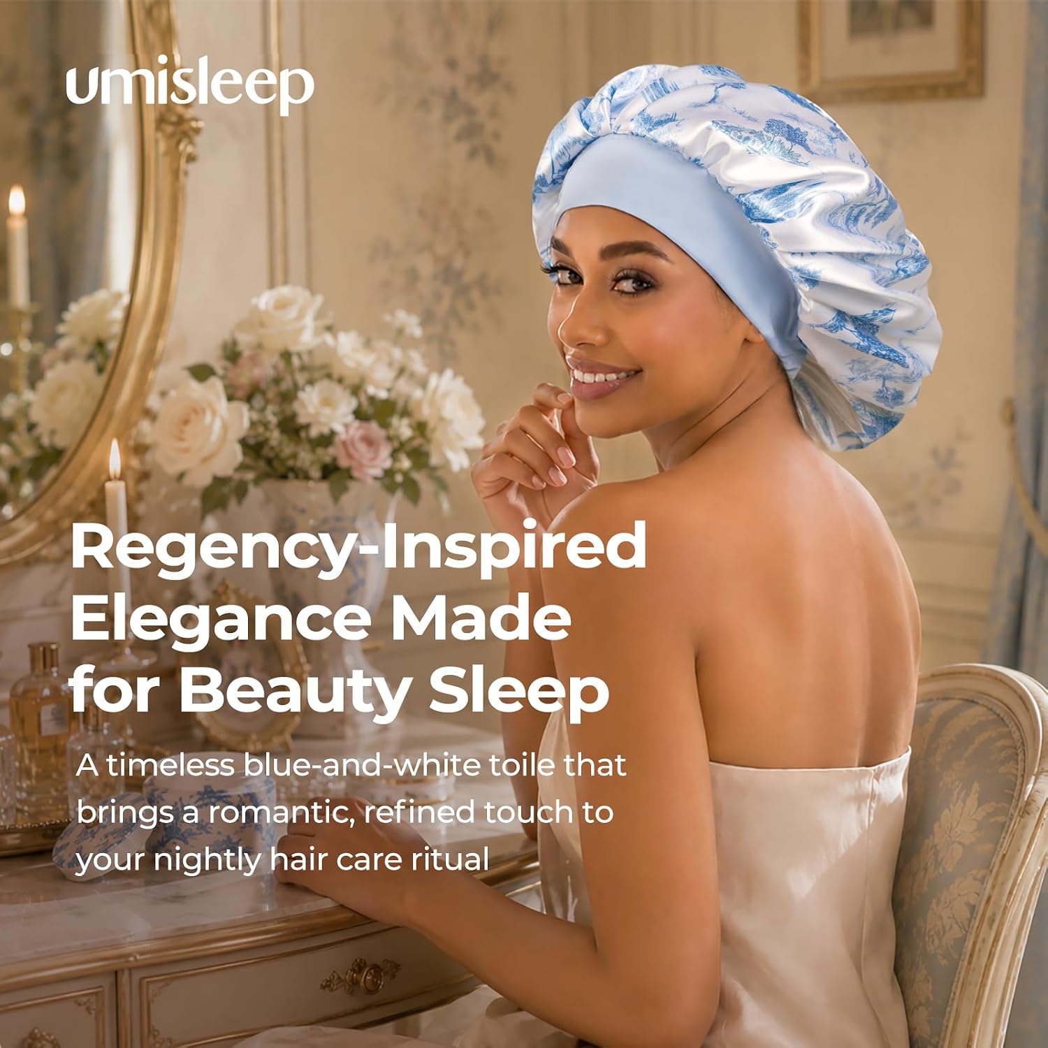 Thumbnail 6 de Umisleep Silk Sleep Bonnet, 22 Momme