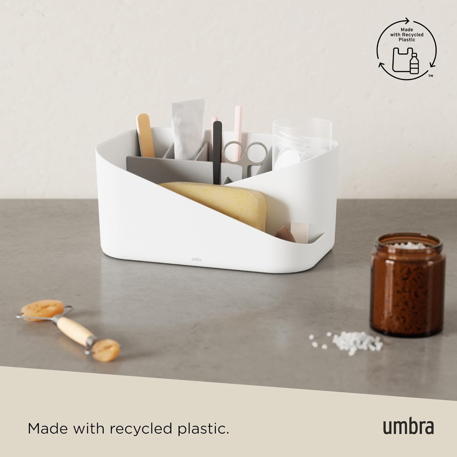 Thumbnail 5 de Umbra GLAM ORGANIZER WHT/GRY Kosmetik-Organizer