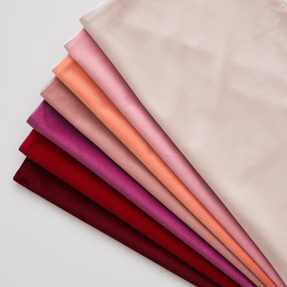 Thumbnail 6 de Lot de 2 housses de coussin en velours MIULEE pour canapé 40x40 cm, rouge