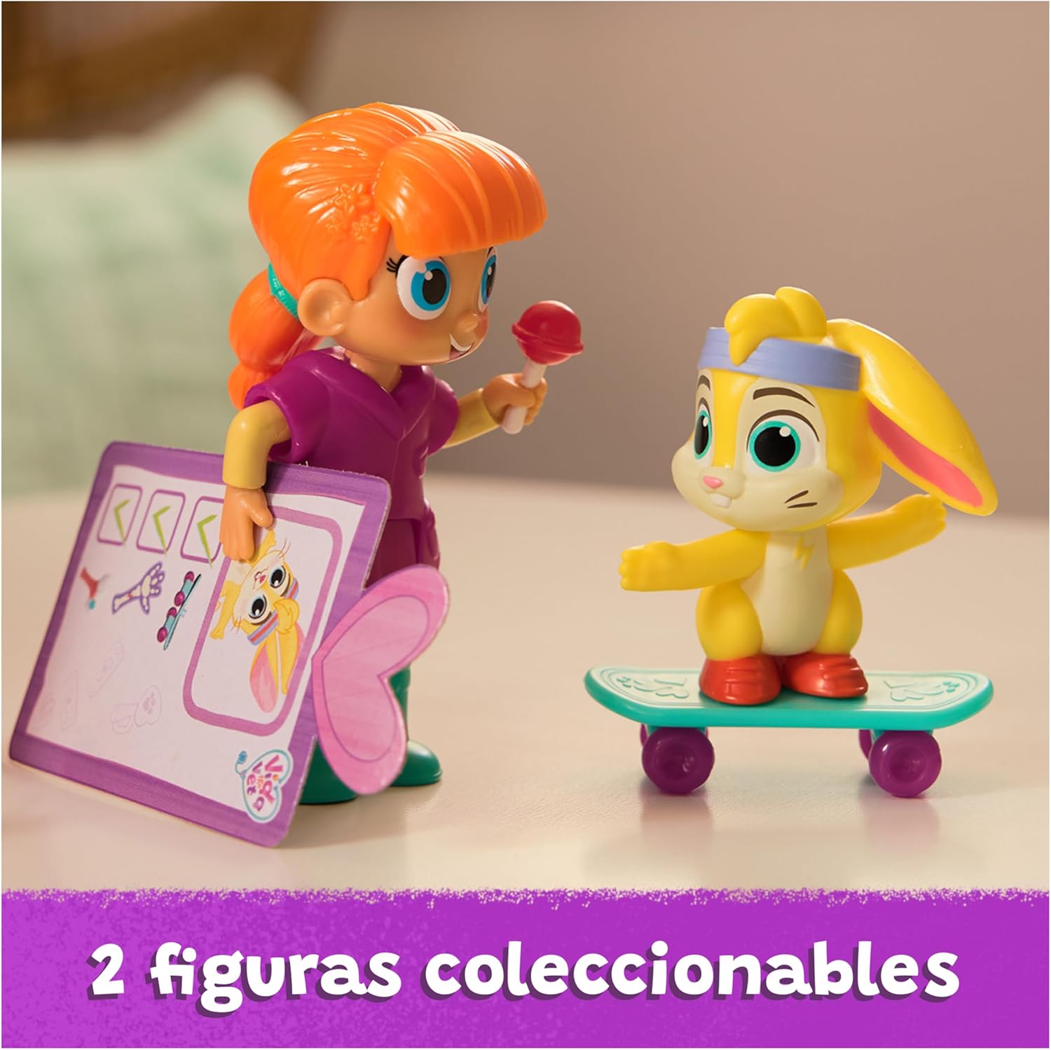 Thumbnail 2 de Vida the Vet 2 figuras articuladas + accesorios 🎲