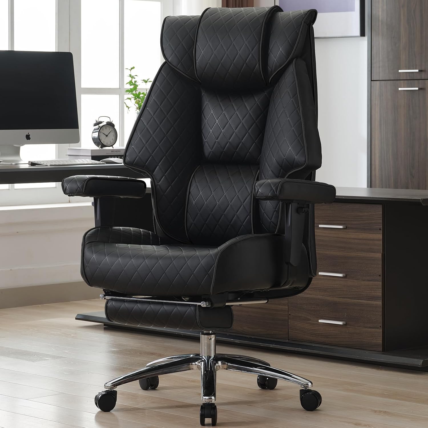 Detalle de EXCEBET Big and Tall Office Chair 400lbs 💺