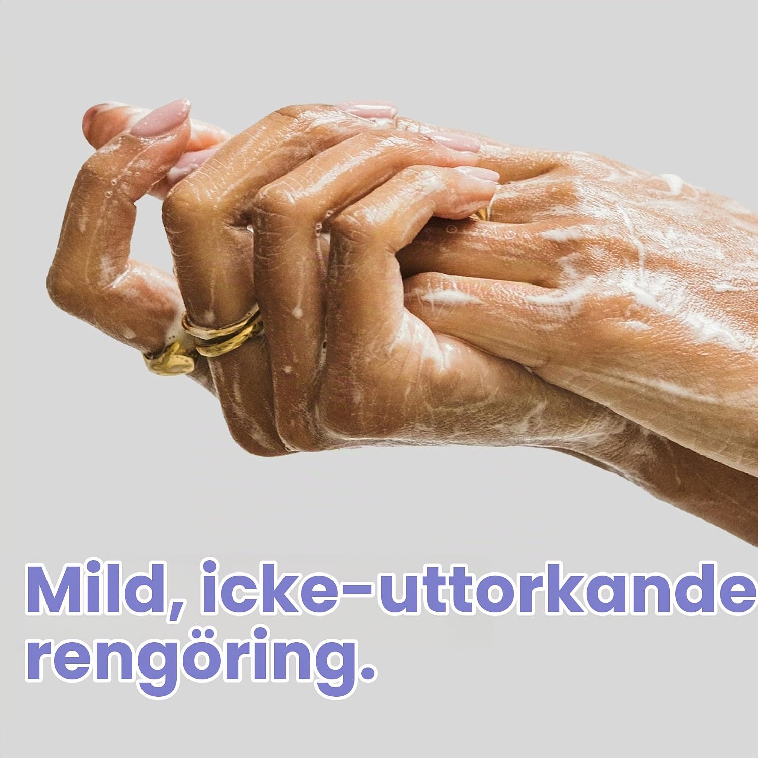Detalle de ATTITUDE EWG-verifierad flytande handtvål med olivblad, vegansk gel, 473 ml