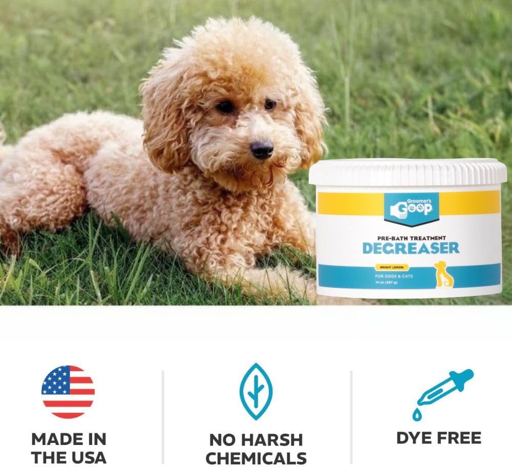 Detalle de Groomer's GOOP グープ 犬猫用シャンプー前クリーム|無香料・皮脂汚れ向け