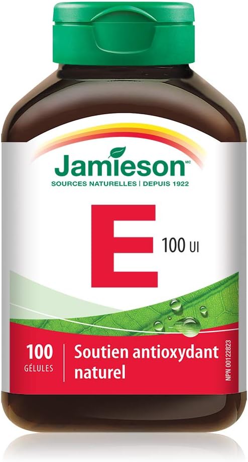 Thumbnail 1 de Jamieson Vitamin E 100 IU Softgels, 100 Count, Gluten-Free