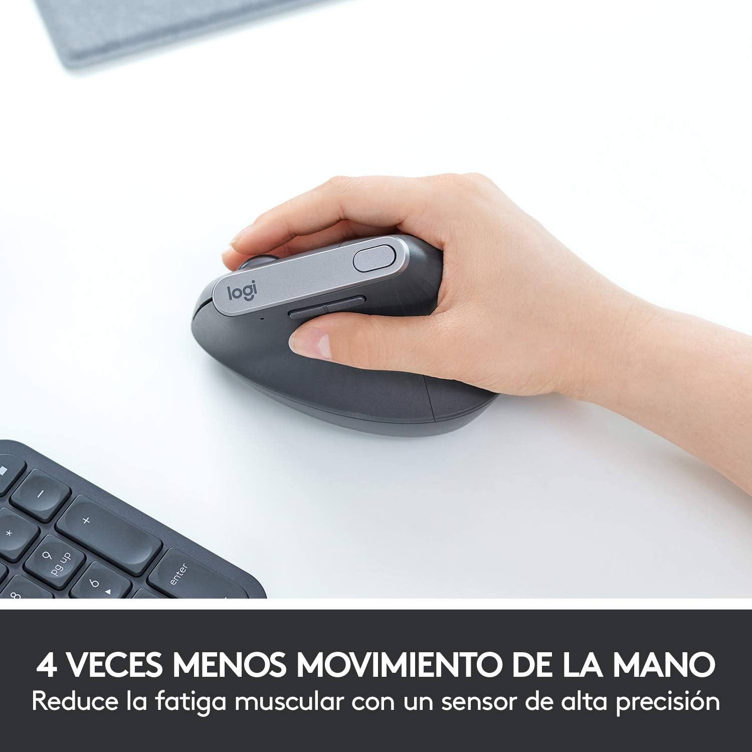 Thumbnail 4 de Logitech MX Vertical: Ratón Ergonómico Inalámbrico para Multidispositivo