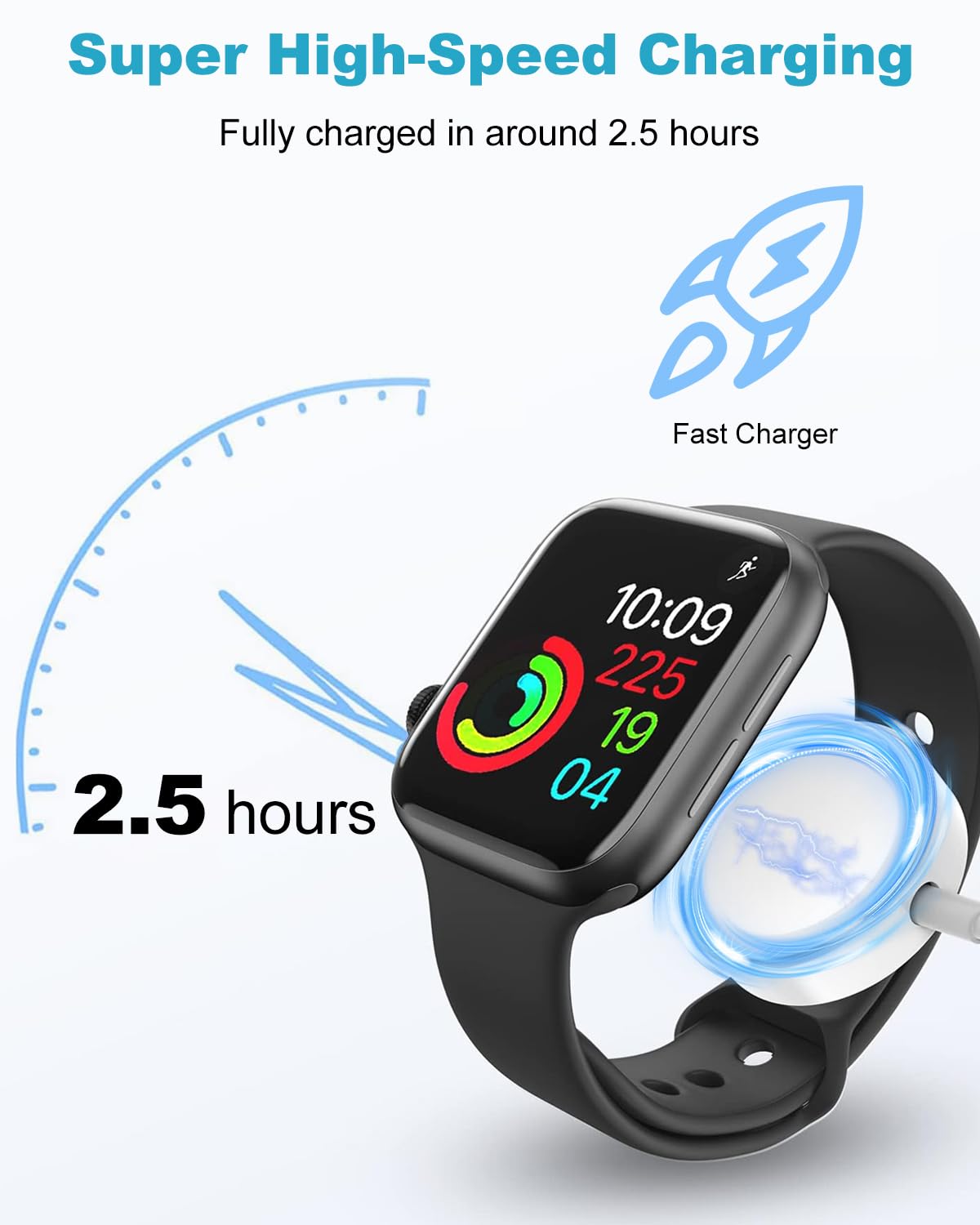 Thumbnail 5 de Chargeur Apple Watch 2M câble magnétique 2,5W