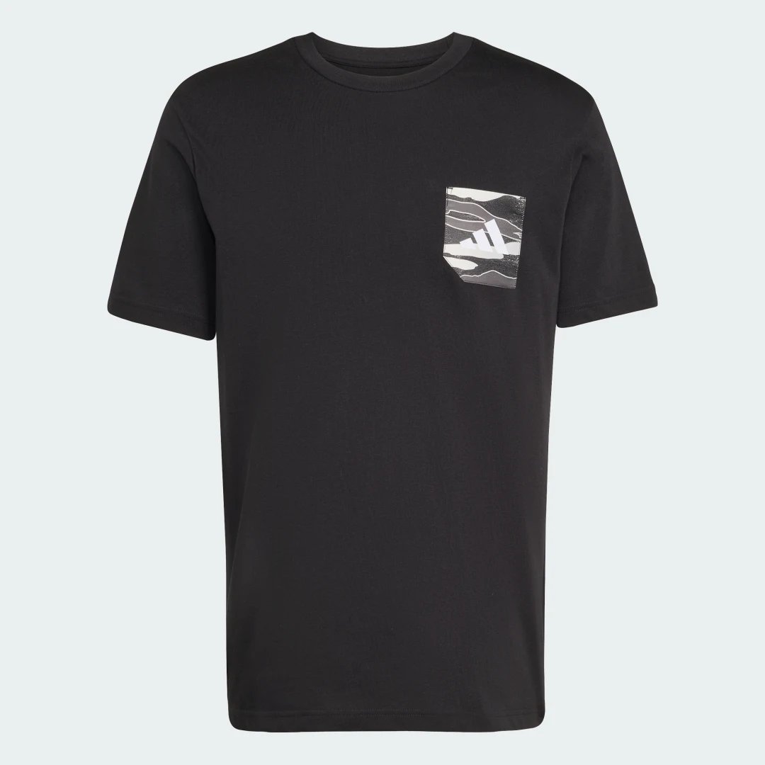 Detalle de Camiseta técnica con estampado de camuflaje Pocket - Adidas