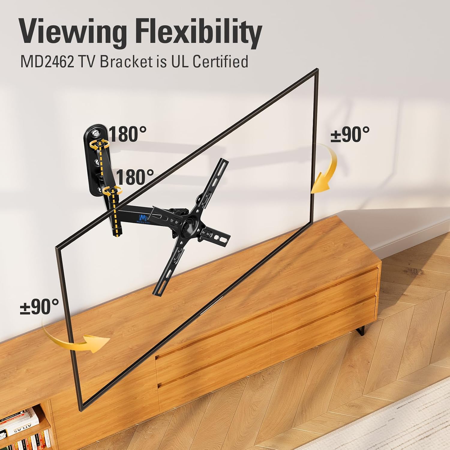 Thumbnail 2 de Mounting Dream MD2462 Monitor Wall Mount for 17–39 (up to 42) Inch TVs