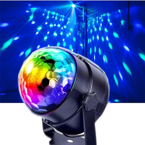 Detalle de Wonsung RGB Multi-Colour LED Strobe Light for Parties