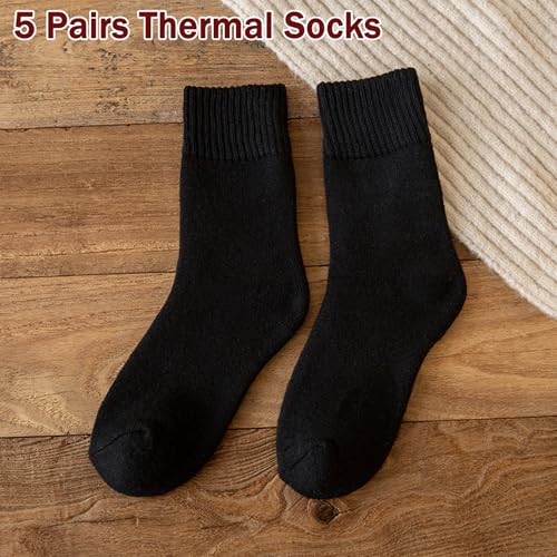 Thumbnail 4 de MOSOTECH calze termiche uomo in spugna, 5 paia, taglia EU 39-45