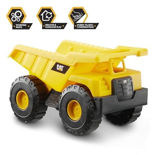 Detalle 2 de CAT Ensemble de Véhicules de Construction – 3 engins CAT pour enfants dès 2 ans