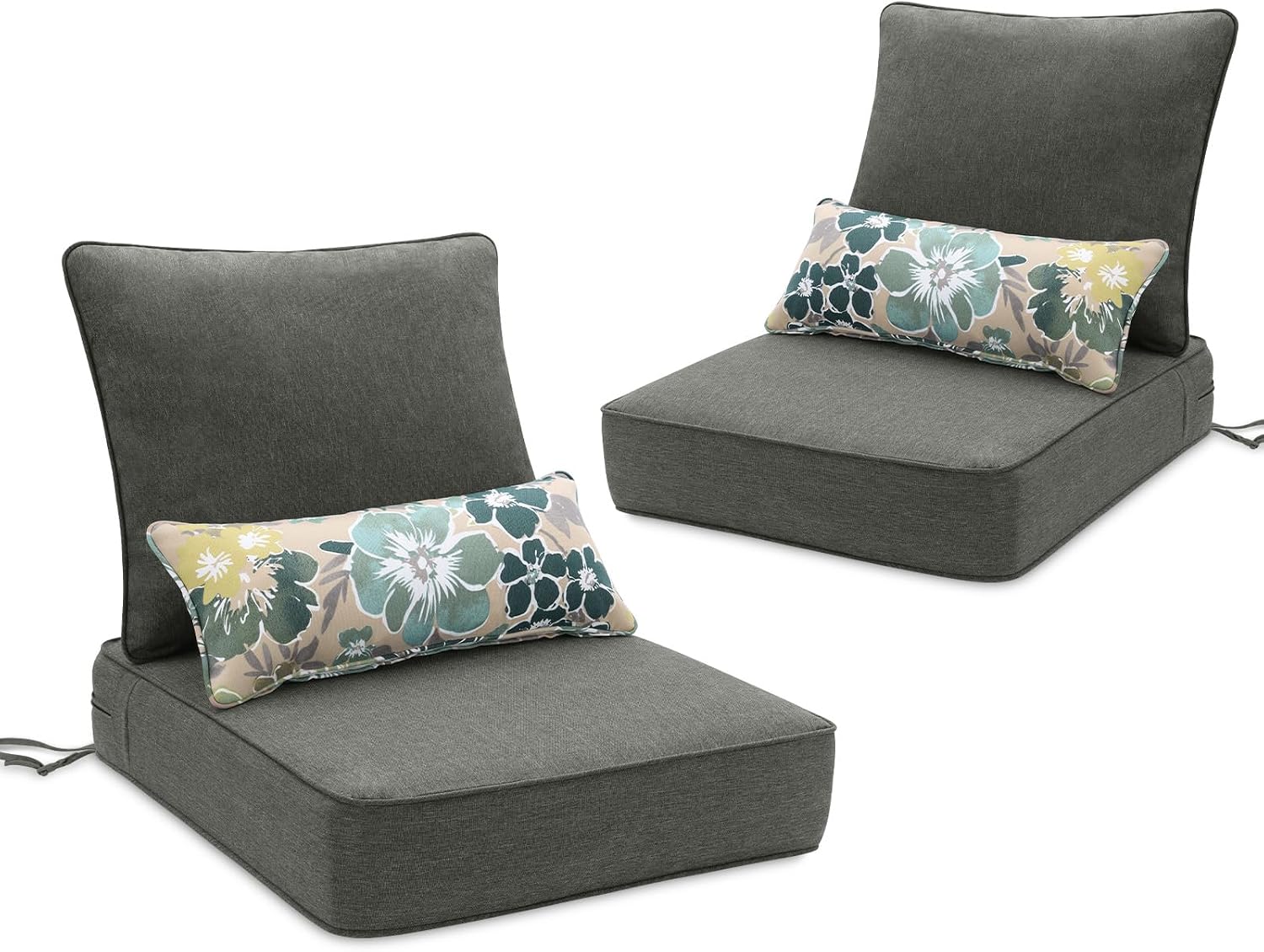 Detalle de BPS Patio Seat Cushions, 23 x 26 Inch