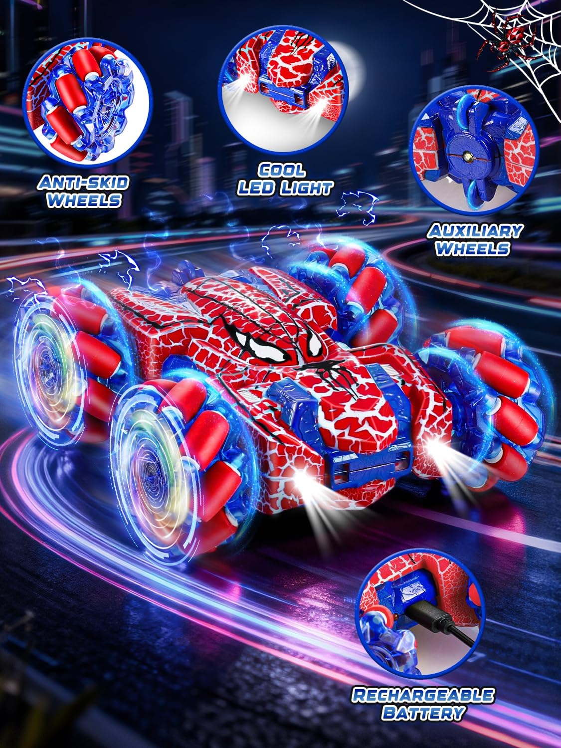 Thumbnail 3 de Kssvzz Spider Handsteuerung RC Auto 4WD