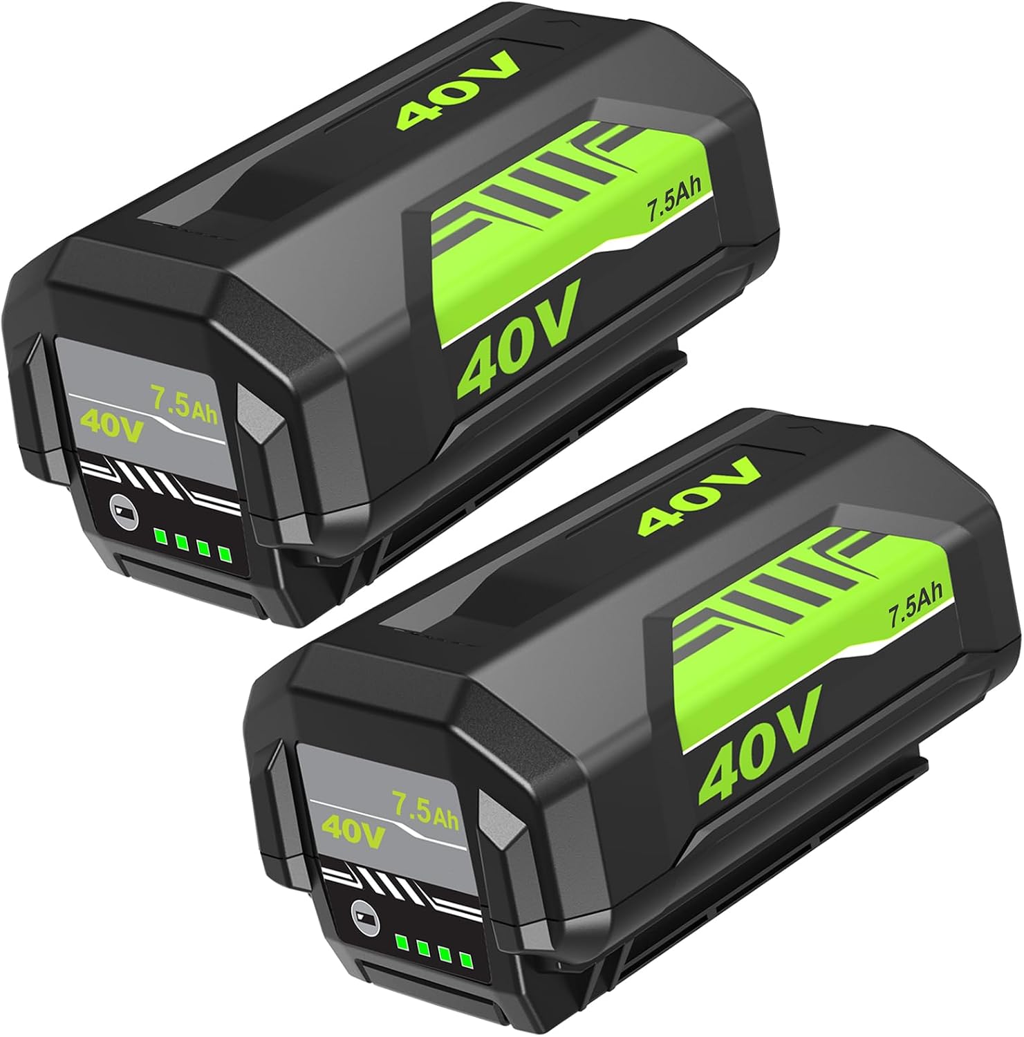 Detalle de OHYES BAT OP4075A 40V Replacement Batteries, 7,500mAh, 2-Pack
