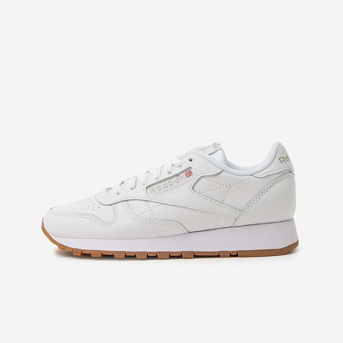 Thumbnail 4 de Reebok Classic Leather Men's Trainers, Intense White/Gum with EVA Midsole