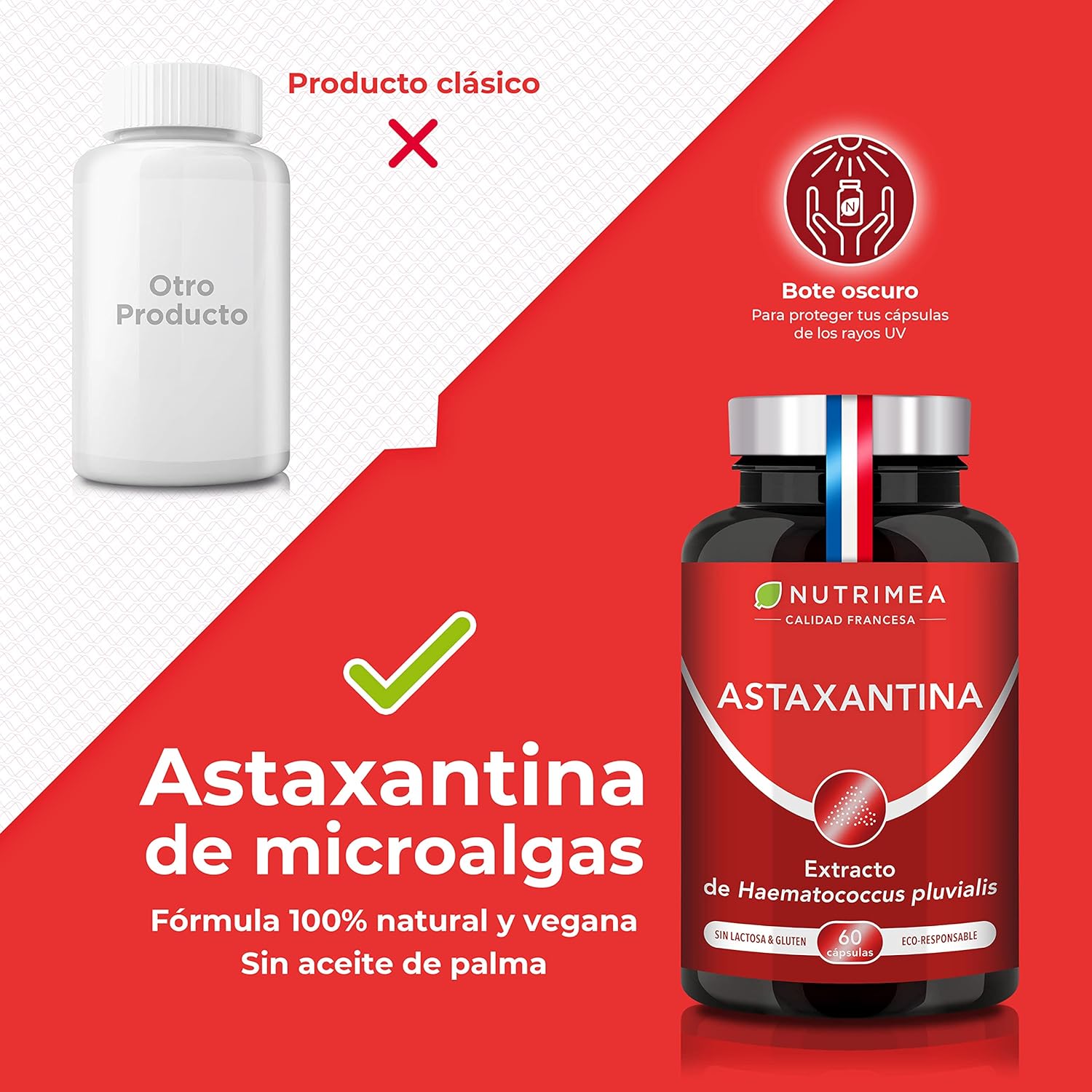 Thumbnail 2 de Nutrimea Astaxantina Pura 4 mg - Antioxidante Vegano y Natural 🌸