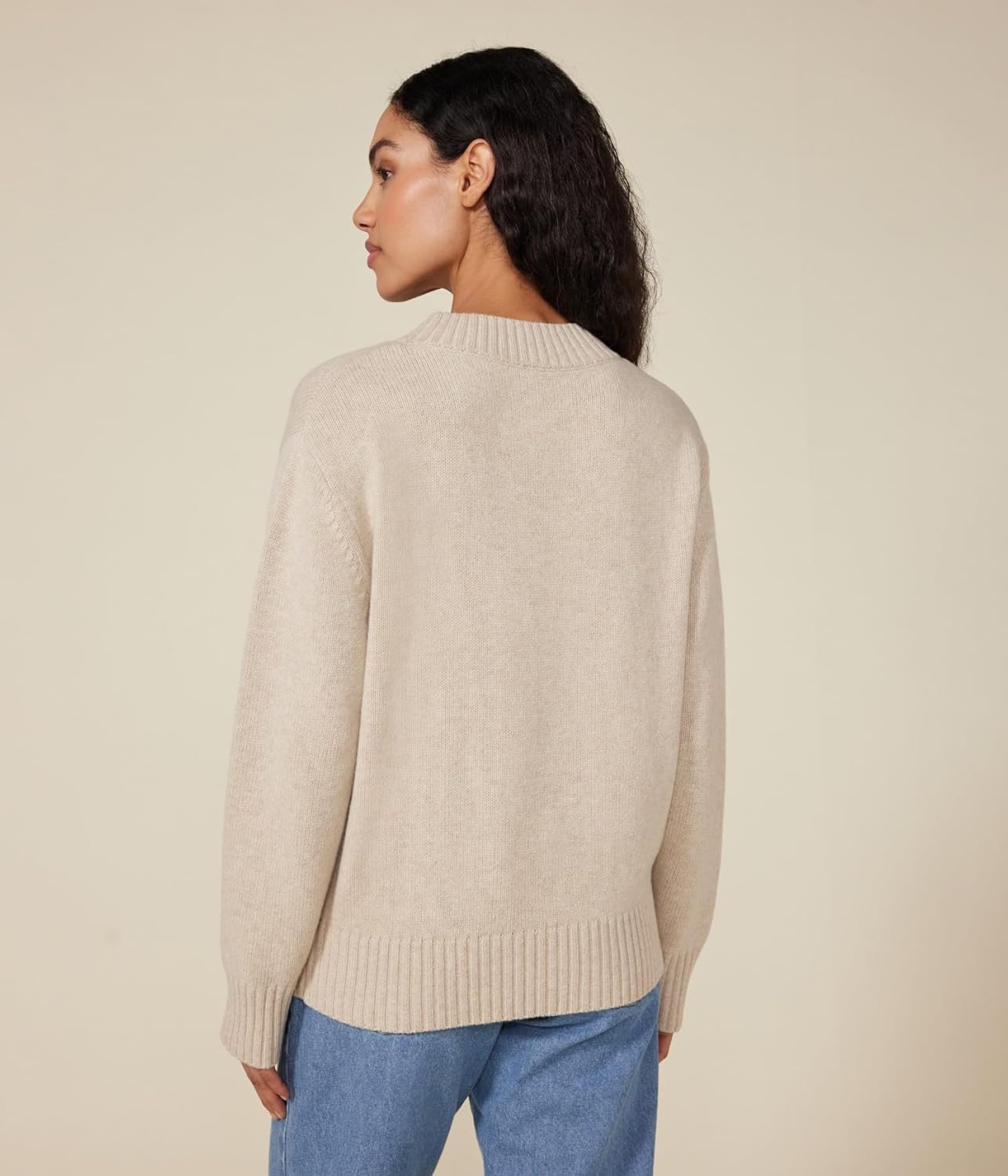 Thumbnail 1 de Petit Bateau A0b1d Pull Manches Longues Femme – Tricot laine et coton