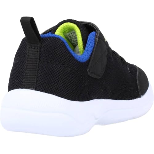 Detalle de Skechers Skech-stepz 2.0 Mini Wanderer: sneakers slip-on per bambini e ragazzi (Nero/Blue Lime, 28 EU)