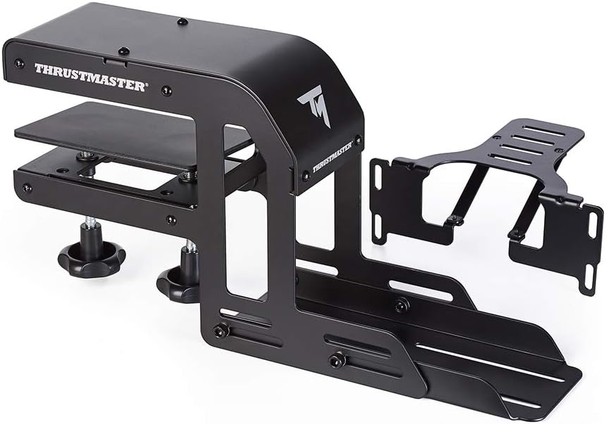 Detalle de Thrustmaster TM Racing Clamp – Massive Tischklemme aus Metall für TH8A Shifter & TSS Handbrake Sparco Mod