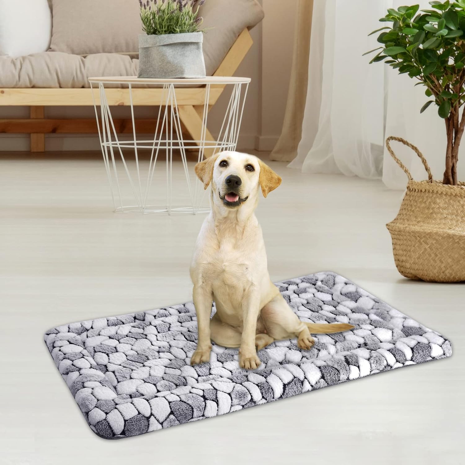 Thumbnail 1 de VANKEAN Stylish Dog Crate Pad Bed Mat Reversible (Cool & Warm)