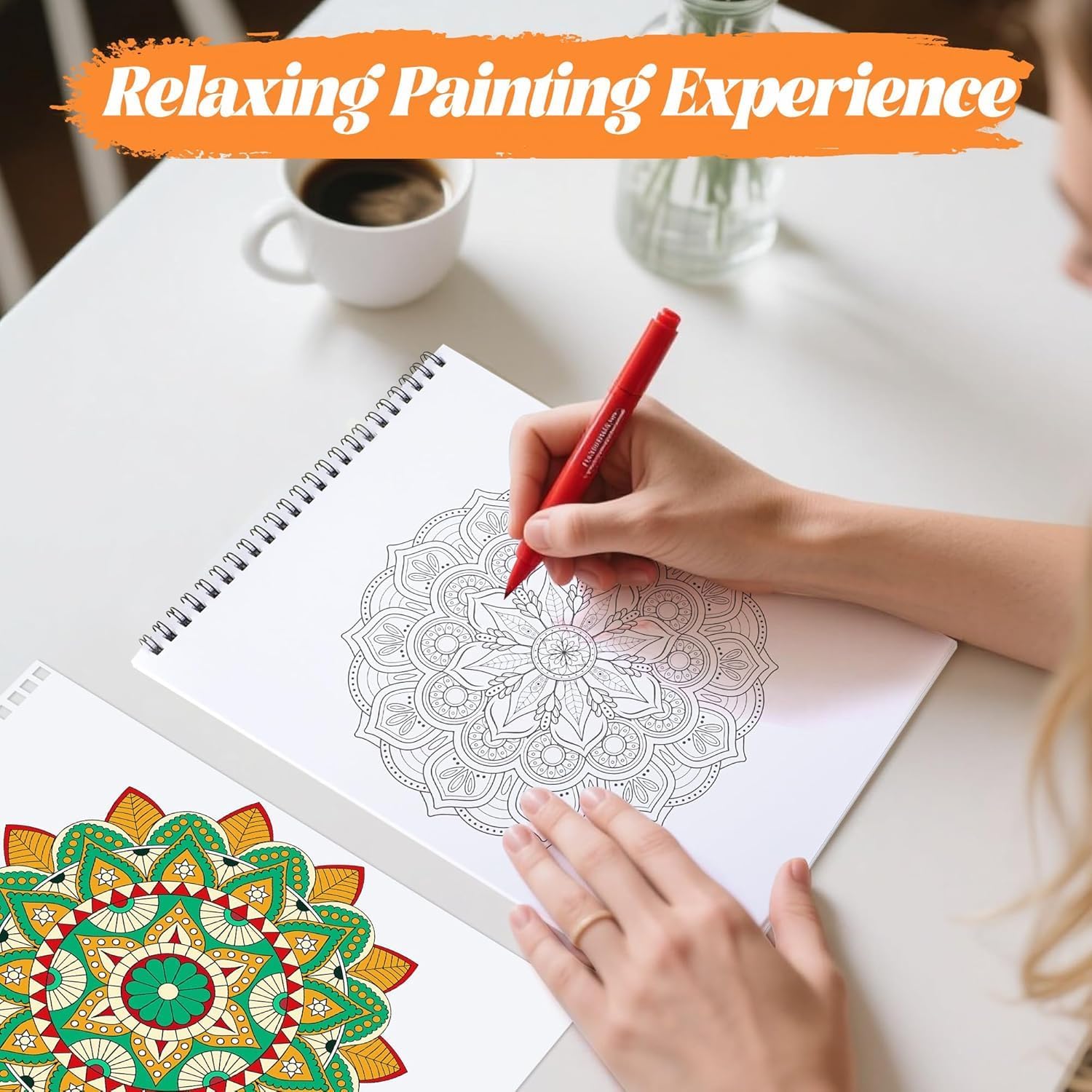 Thumbnail 2 de Atoke Mandala Malbuch 3er Set