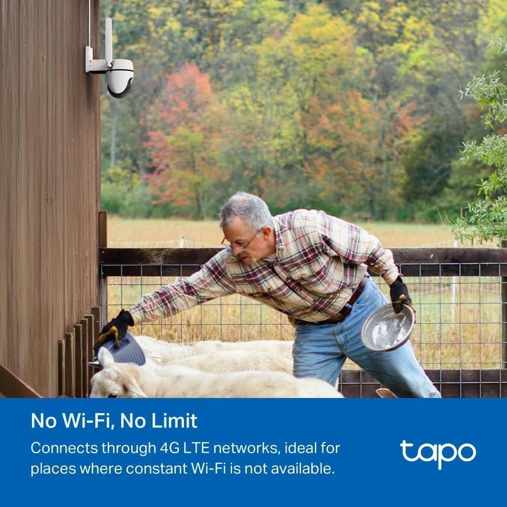 Detalle 2 de TP-Link Tapo C501GW 1080P 4G LTE outdoor security camera