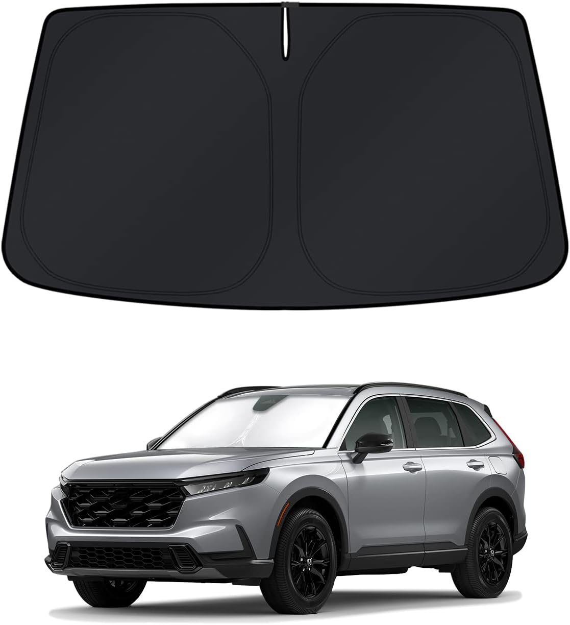 KUST Windshield Sun Shade for Honda CR-V (2023-2026) — Custom Fit, UV Block & Heat Reduction