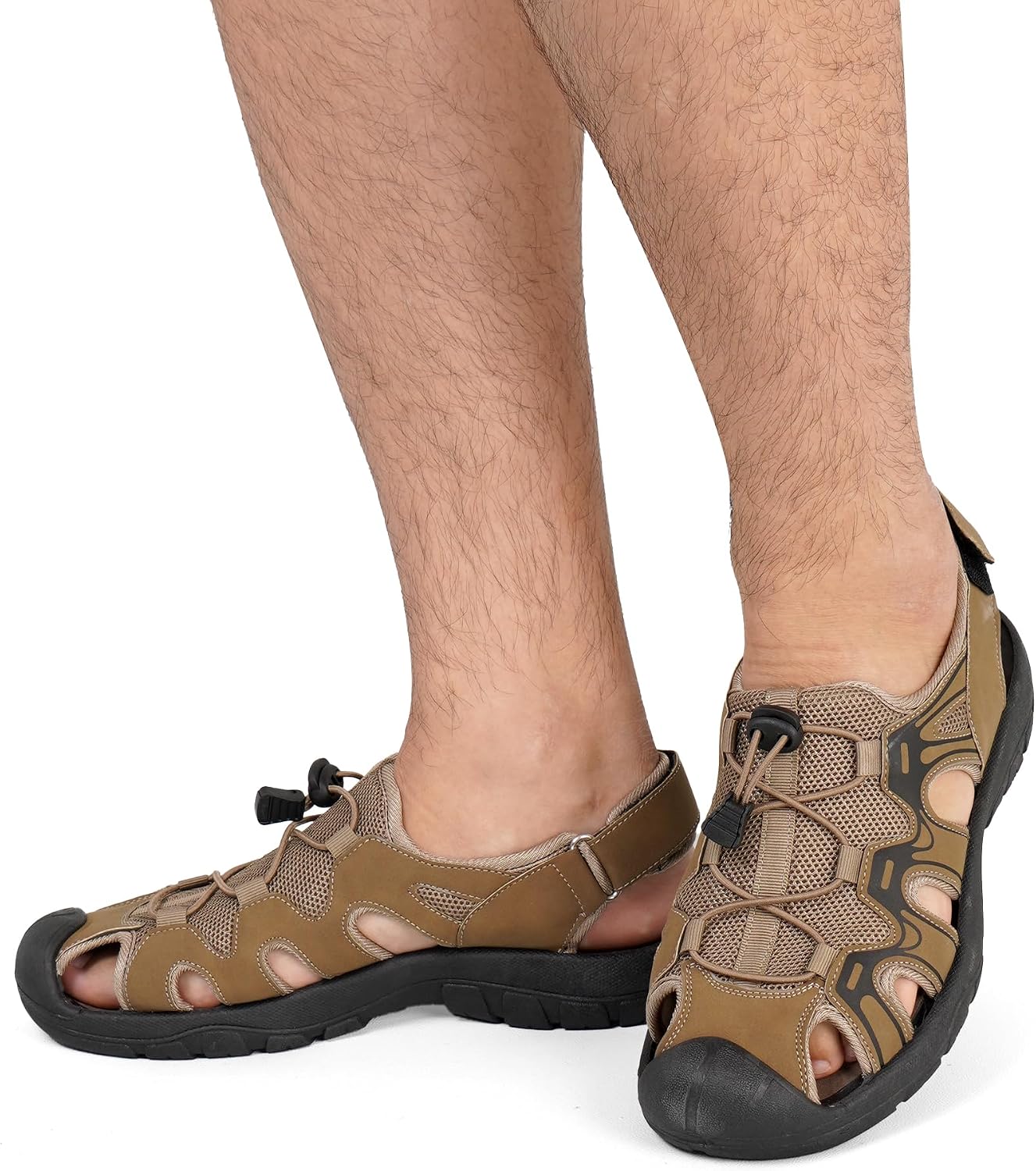 Detalle 2 de JOMIX MOX260380 herensandalen met antislipzool en verstelbare koordsluiting