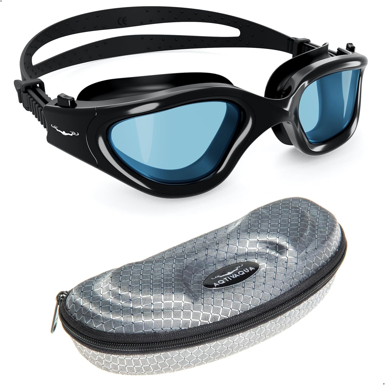 Thumbnail 1 de AqtivAqua Schwimmbrille DX – Weites Sichtfeld, UV-Schutz, Anti-Beschlag, Auslaufsicher, Silikonband-Anpassung