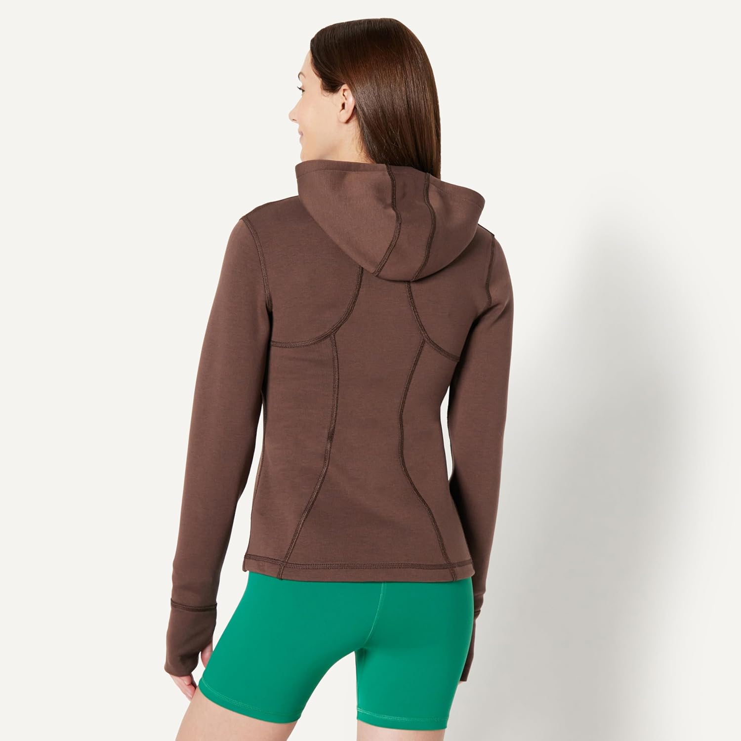 Thumbnail 2 de Amazon Essentials Women’s Fitted Active Sweat Zip Jacket with Hood