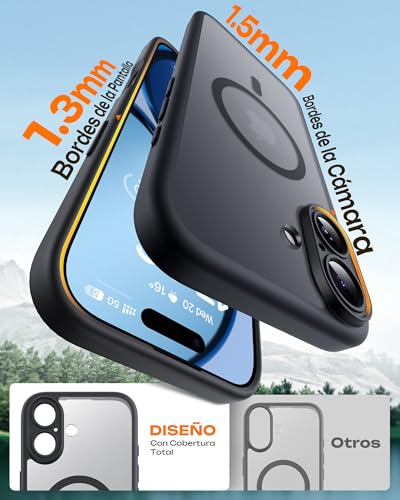 Detalle de TOCOL iPhone 17 funda con anillo 18 N