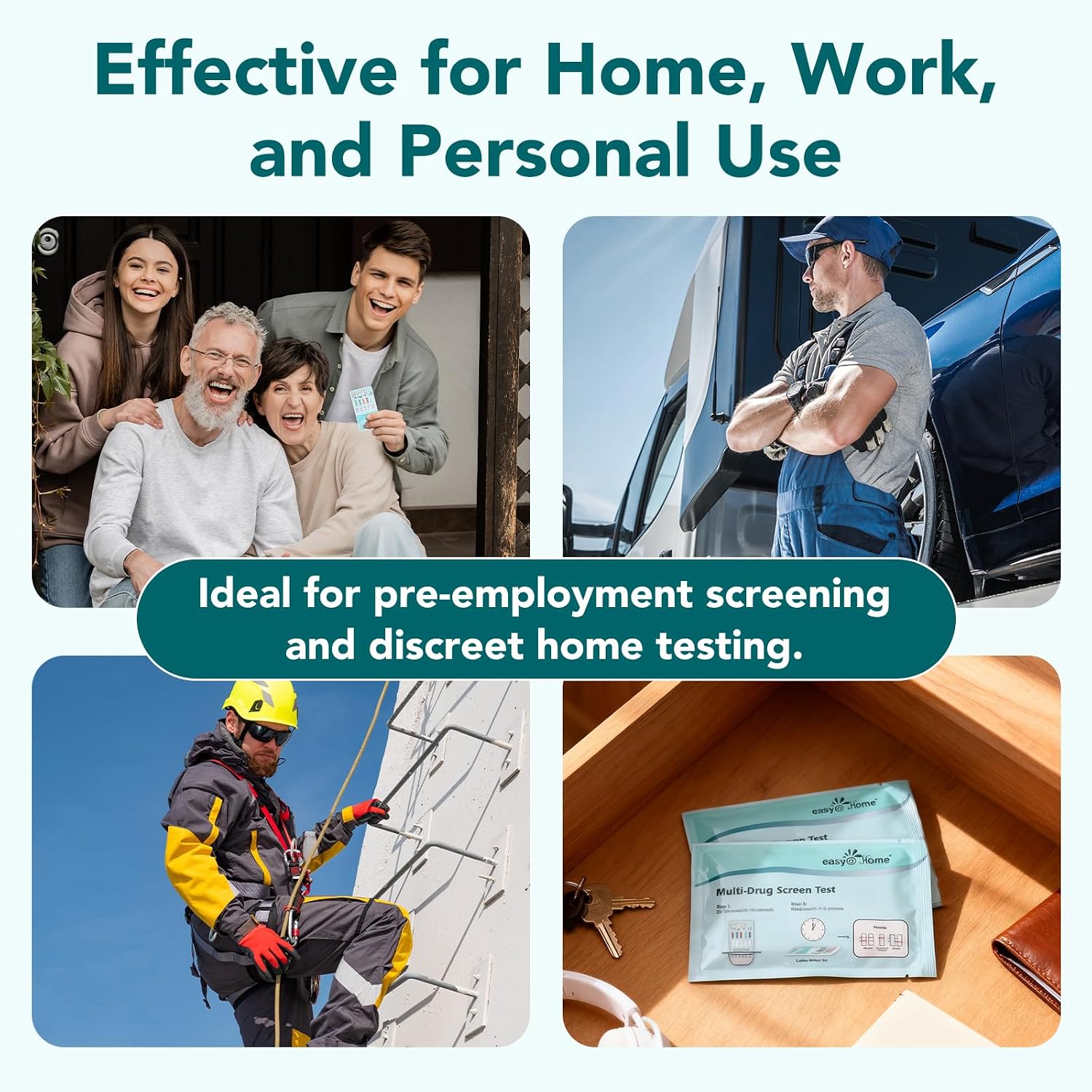Detalle 2 de Easy@Home 5 Panel Drug Test Kit 5 pack