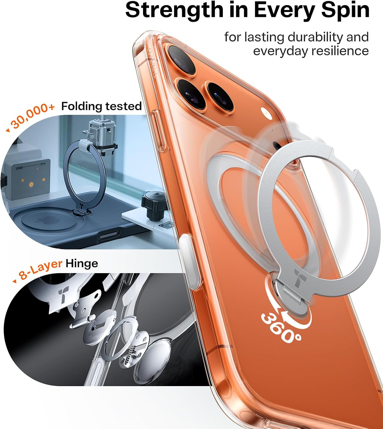 Detalle 2 de TORRAS 360 Stand for iPhone 17 Pro Max