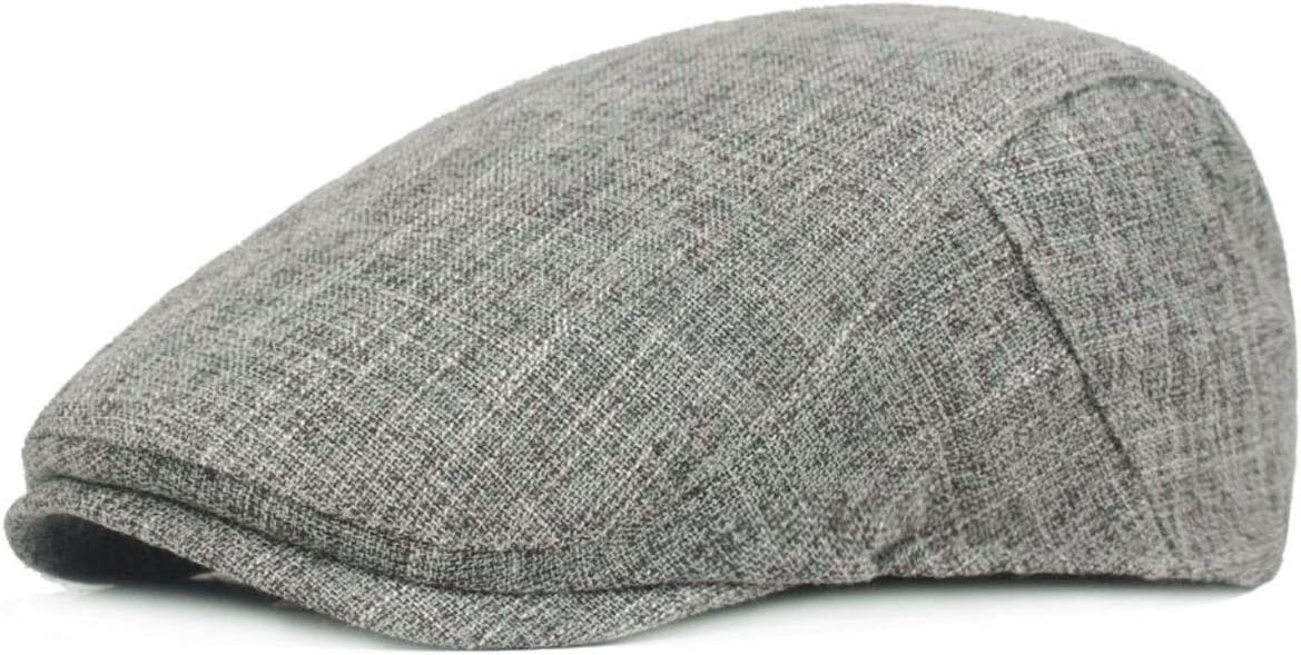 Detalle de KeepSa Herren Flatcap Gatsby Ivy Irish Newsboy Schirmmütze – zeitlose Retro-Flatcap aus Baumwolle