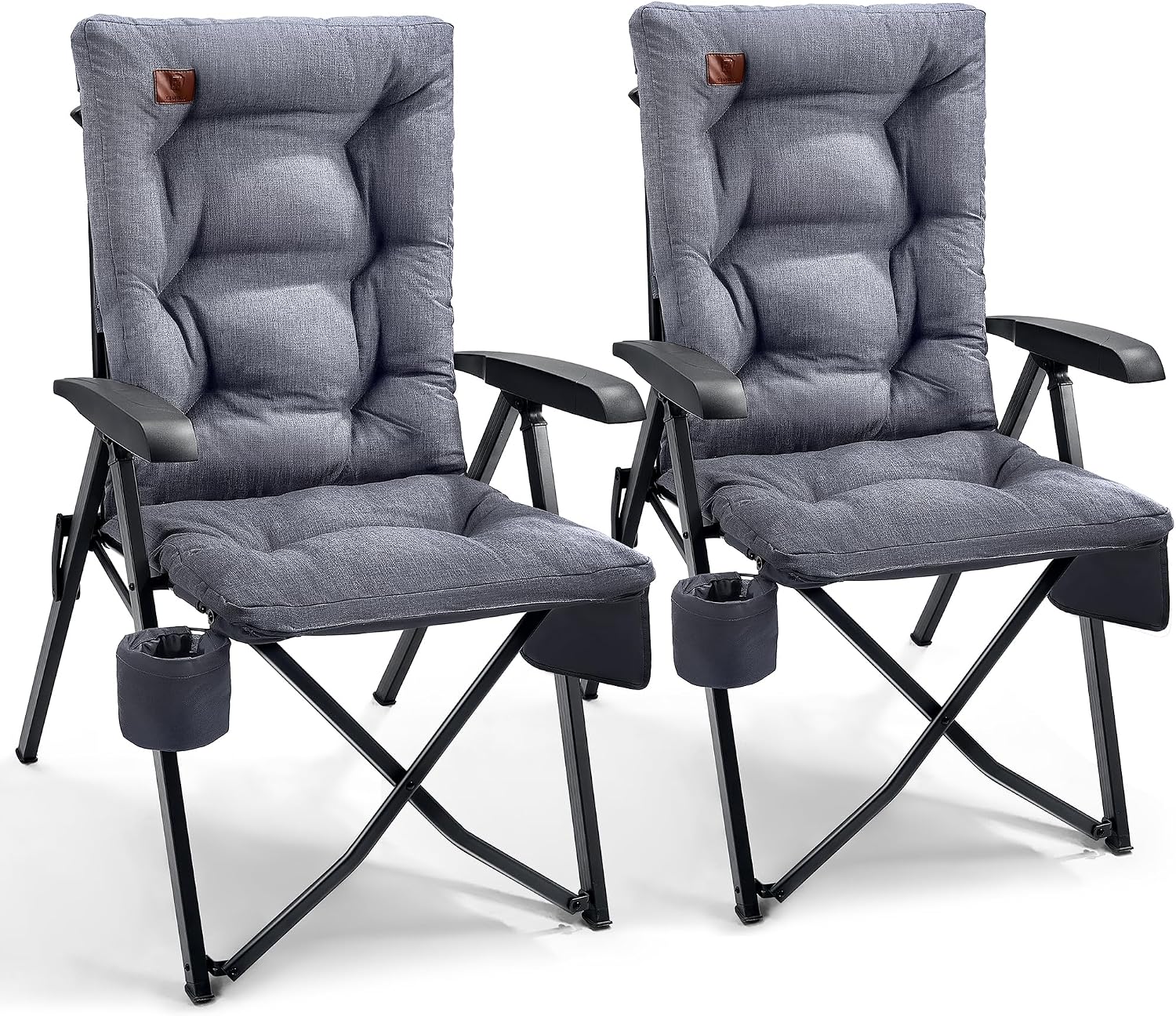 Detalle de EVER ADVANCED Campingstuhl faltbar 150 kg