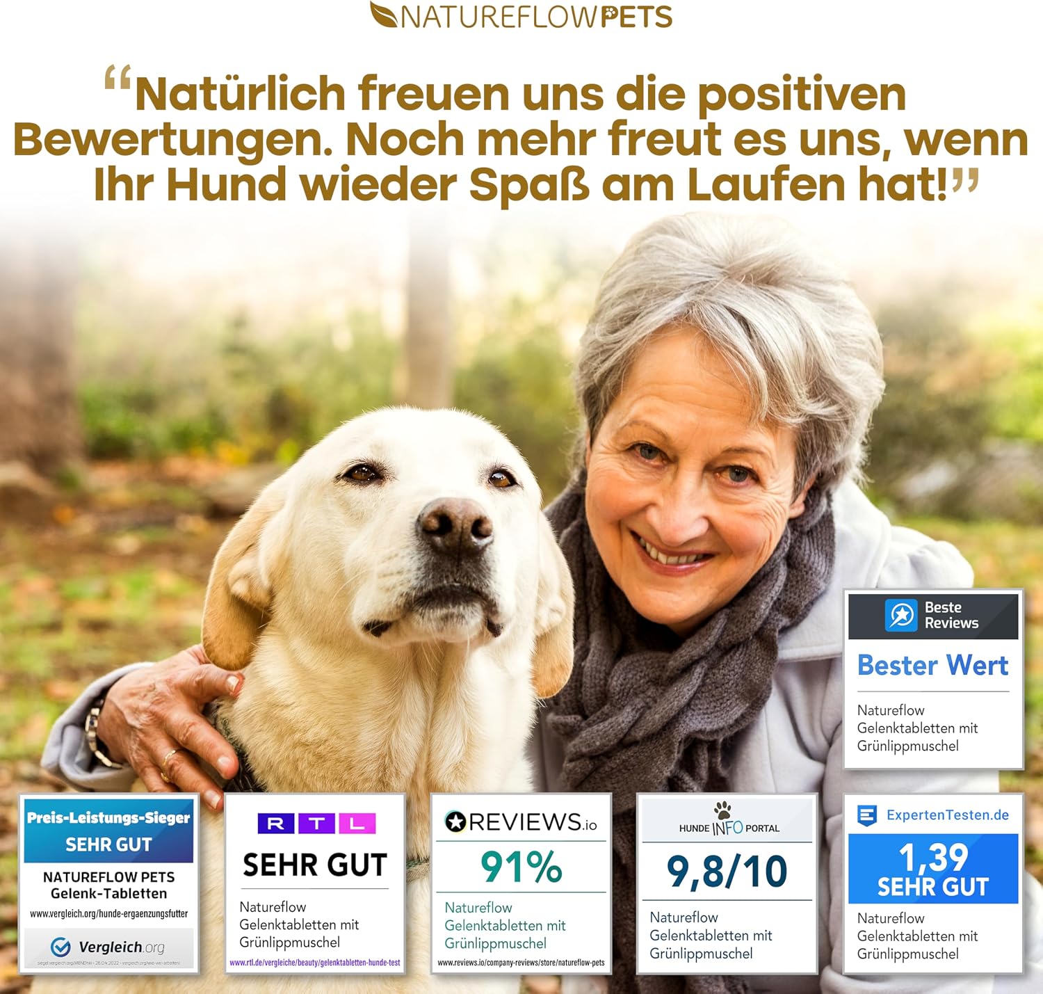 Detalle 2 de Gelenktabletten Hund 100 Stück – mit Grünlippmuschel
