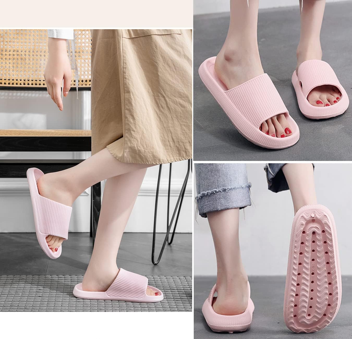 Thumbnail 1 de Calish Cozislides Original Badeschuhe – rutschfeste Cloudyzz Pantoletten für Herren & Damen