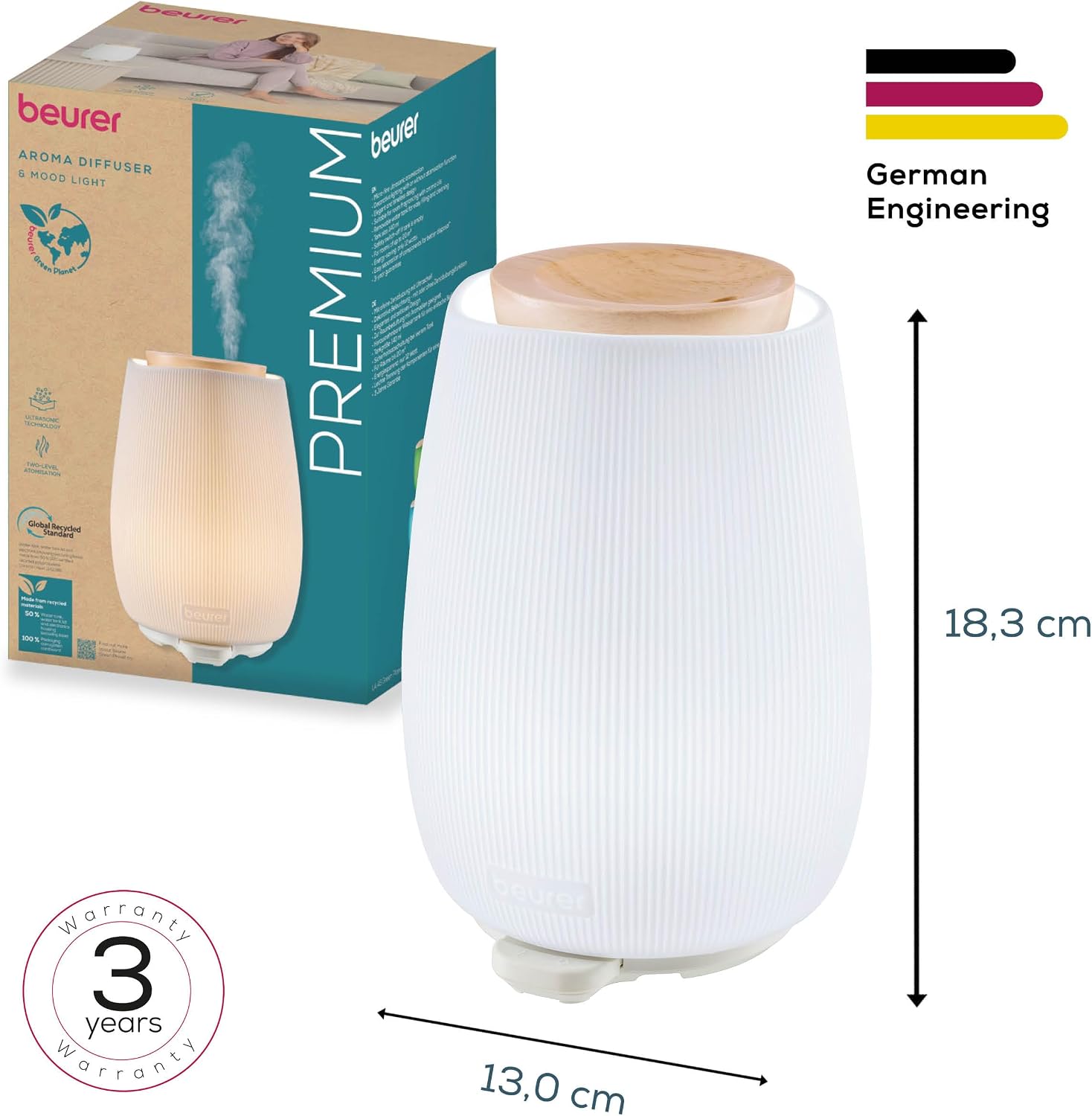 Thumbnail 5 de Beurer LA 45 Aroma Diffuser, 20m2