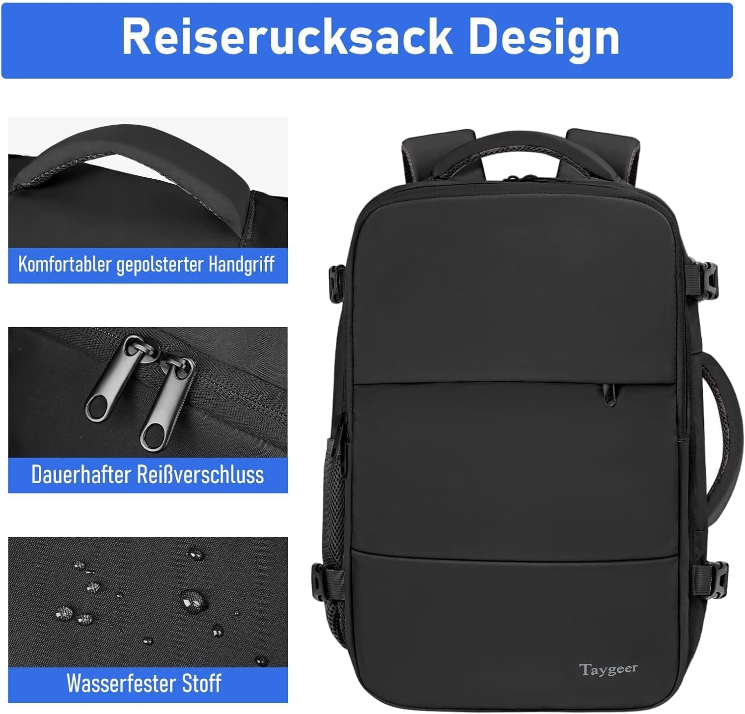 Thumbnail 6 de Taygeer Ryanair 24L Handgepäck Rucksack