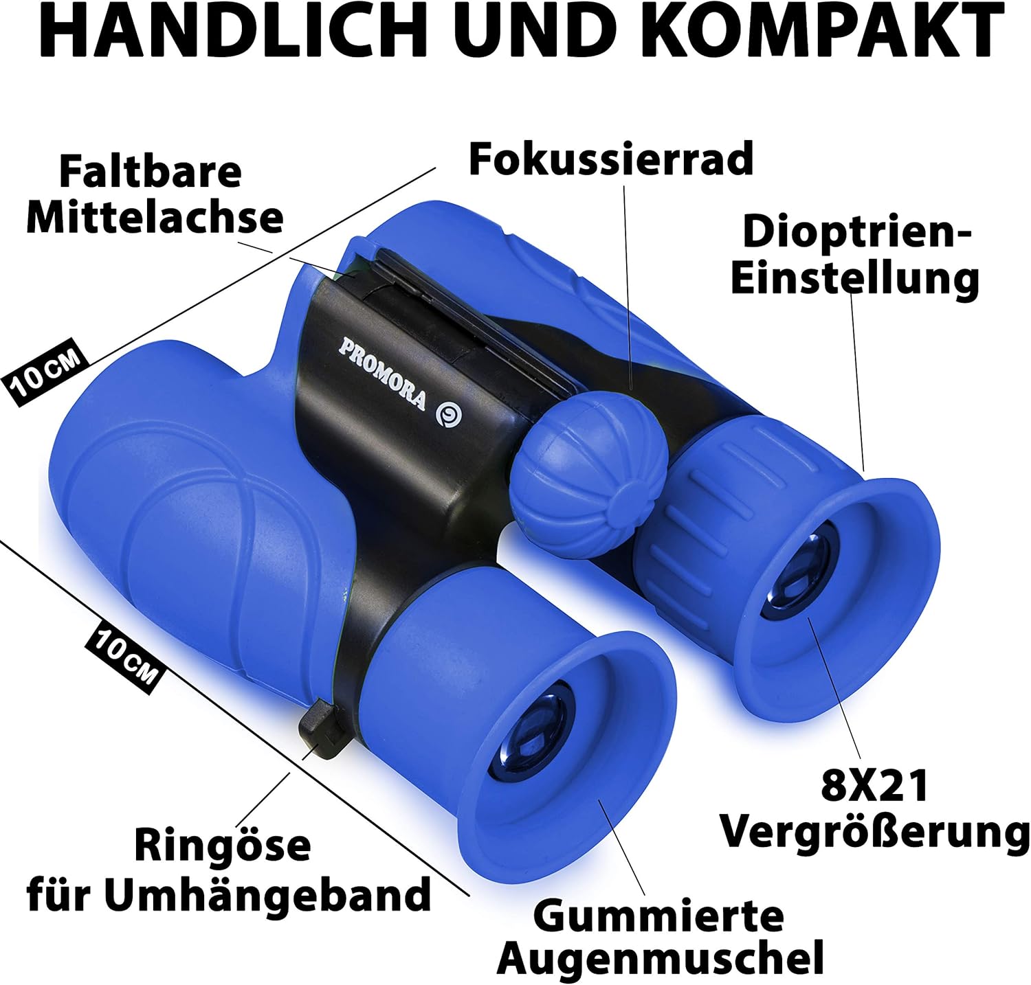 Thumbnail 3 de Kinder-Fernglas 8x21 mit Kompass Set